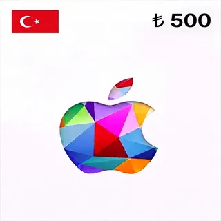 Cheap Apple iTunes Gift Card 500 TRY Turkey Region
