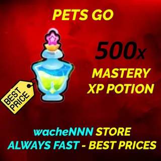 MASTERY XP POTION PETS GO