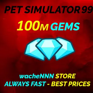 PET SIMULATOR 99 GEMS