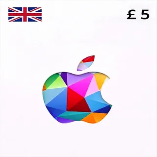 Apple Gift Card £5 GBP UK - Instant Digital Delivery