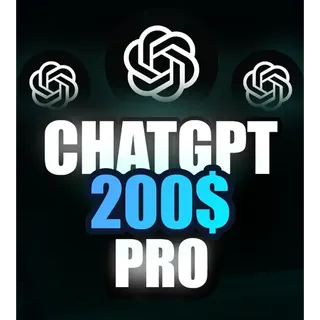 ChatGPT Pro 200$ 1 Month