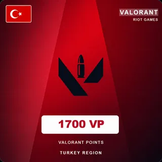 Valorant 1700 VP TURKEY TR
