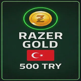 500 TRY Razer Gold Turkey Code - Best for In-Game Purchases