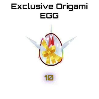 Exclusive Origami Egg