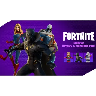 Fortnite - Marvel: Royalty & Warriors Pack [AUTO DELIVERY] TURKEY