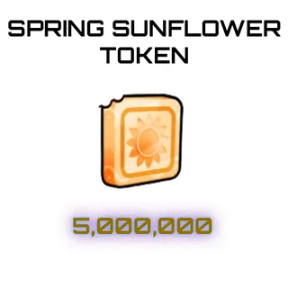 Spring Sunflower Token