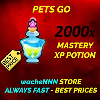 MASTERY XP POTION PETS GO