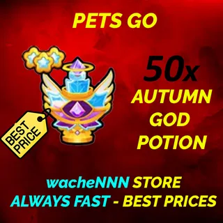 AUTUMN GOD POTION PETS GO