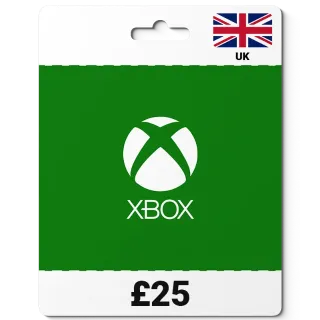 £25.00 GBP Xbox Gift Card