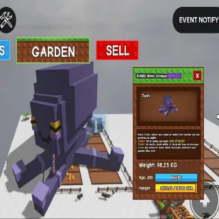 GODLY JUMBO MIMIC OCTOPUS(98.23KG MAX AGE 100)