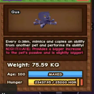 SEMI TITANIC NIGHTMARE MIMIC OCTOPUS(75.59kg Max)