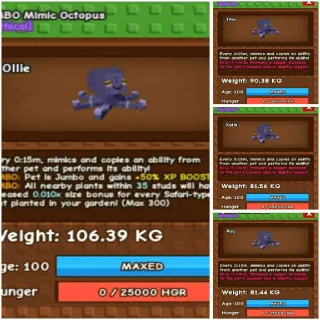 COLLOSAL/TITANIC JUMBO/NIGHTMARE MIMIC PACK