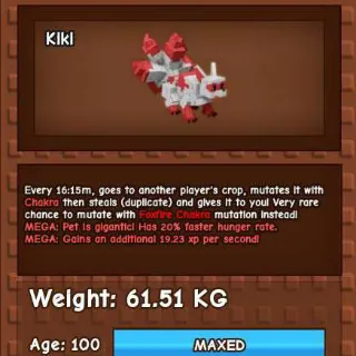 HUGE MEGA RED KITSUNE(61.51kg Max)