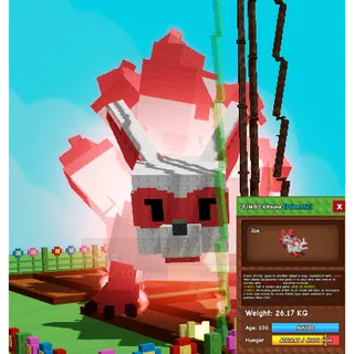 Jumbo Kitsune, Grow A Garden