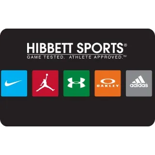 $100.00 hibbett sports gift card