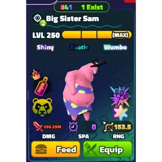 SW SS Big Sister Sam NC HDS Rainbow Serial #41 | Spongebob Tower Defense