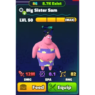 Big Sister Sam Rainbow Serial #6 | Spongebob Tower Defense