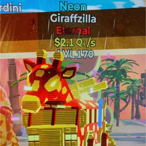 Giraffzilla Neon