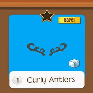 Animal Jam Curly Antlers