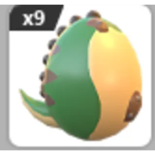 9x Fossil Egg