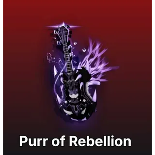 PURR OF REBELLION ROD SKIN FISCH