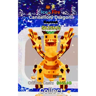 ICE & FIRE CANNELLONI DRAGONI 625M/s