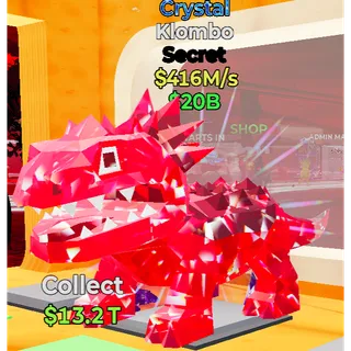CRYSTAL KLOMBO SUPER RARE 416M/s