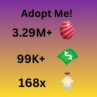 3.29M Candy Egg,99K Bucks,168X Potions Dog,Gumball Caterpillar,Jiggly Jerboa,Practice Dog