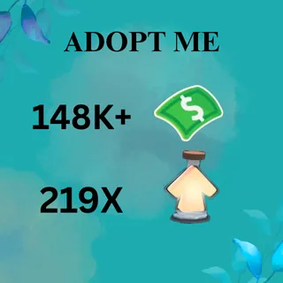 148k+ Bucks , 219x potions