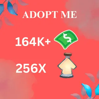 164k+ Bucks , 256x potions