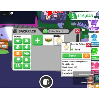 Buck  116k+ | age Up Portions 107 |   Best Price – Fast Delivery