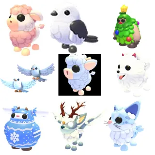 16x christmas pets  any of above - Adopt Me!