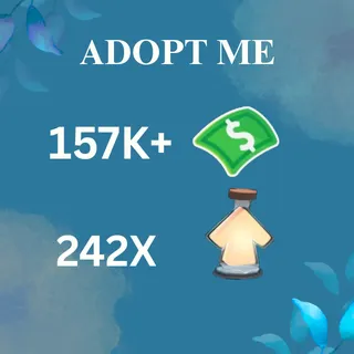 157k+ Bucks , 242x potions