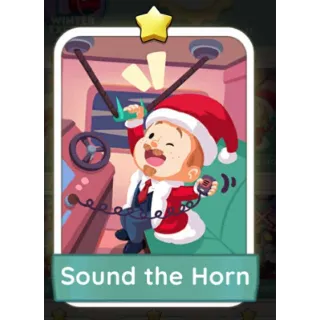 SOUND THE HORN MONOPOLY GO