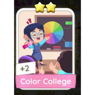 COLOR COLLEGE MONOPOLY GO