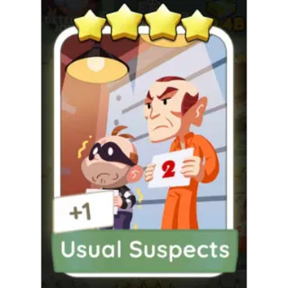 USUAL SUSPECTS MONOPOLY GO