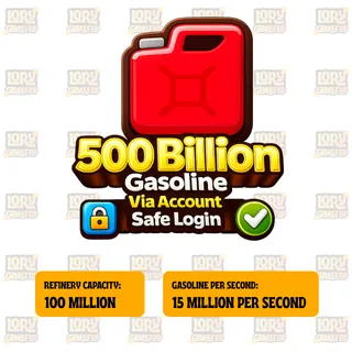 500B Gas Via login | Oil Empire
