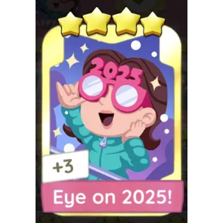 eye on 2025! golden blitz monopoly go