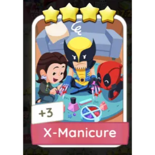 X MANICURE MONOPOLY GO