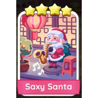 SAXY SANTA MONOPOLY GO