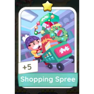 SHOPPING SPREE MONOPOLY GO