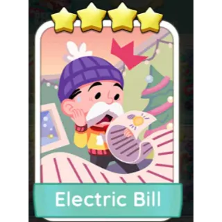 ELECTRIC BILL MONOPOLY GO