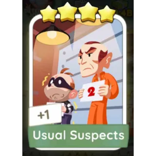 USUAL SUSPECTS MONOPOLY GO