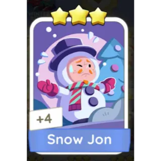 SNOW JON MONOPOLY GO