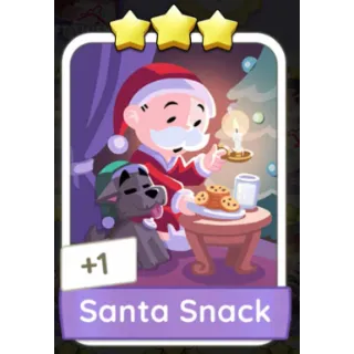 SANTA SNACK MONOPOLY GO