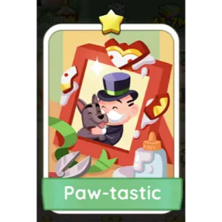 PAW TASTIC MONOPOLY GO