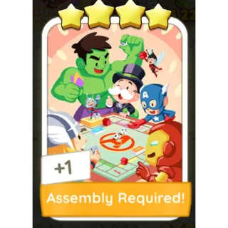 ASSEMBLY REQUIRED MONOPOLY GO