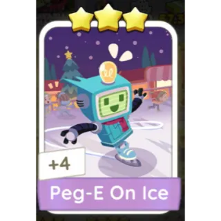 PEG E ON ICE MONOPOLY GO