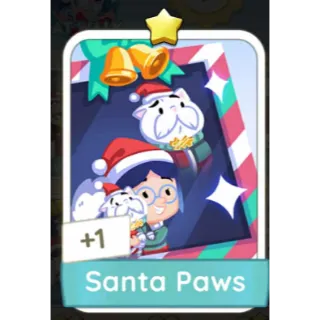 SANTA PAWS MONOPOLY GO