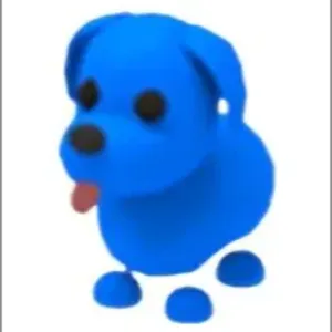 rideable Blue dog